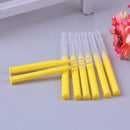 8pcs/Pack I Type Interdental Brushes Dental Cleaning Massage Tool(Yellow) Newly