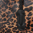 Rucksack Lady Handbag Large Capacity Zebra Leopard Crossbody Bag Leather Bags