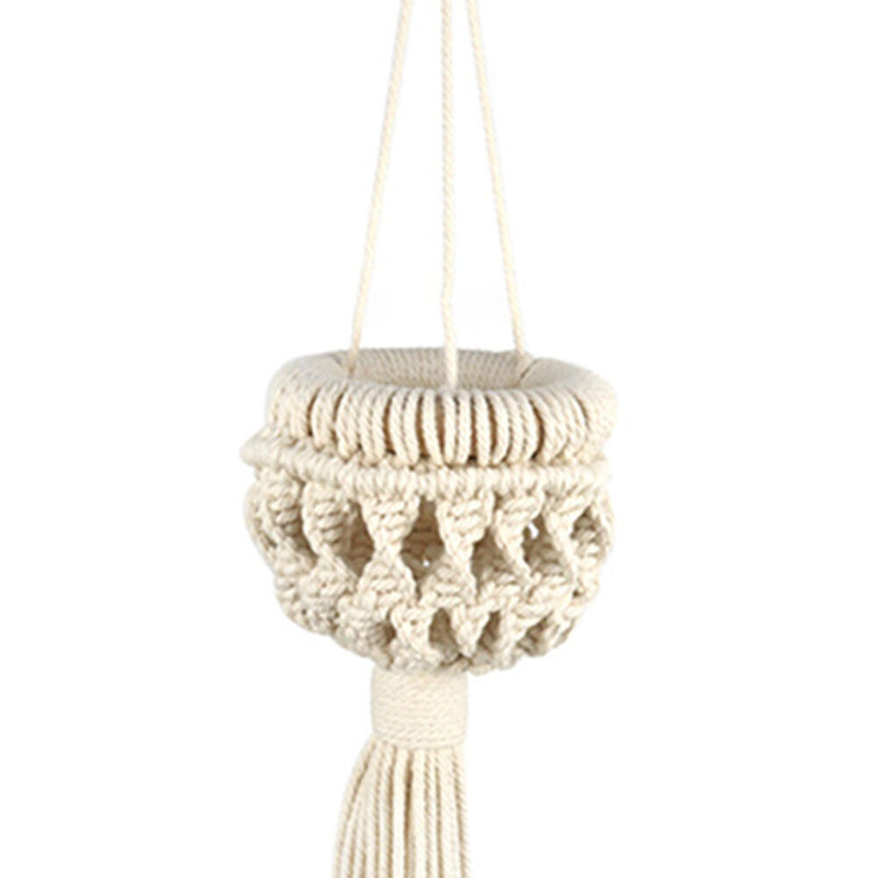 Macrame Plant Hanger Baskets Flower Pots Holder Balcony Home Decor (003) Newly