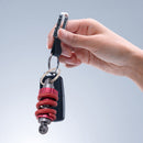 Motorbike Shock Absorber Shaped Keyring Motorcycle Key Hanging Decoration Gif