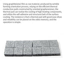 #A Graphite Thermal Pads Graphics Card IC Cooling GDDR 6X VRAM Graphene Cooling