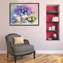 5D DIY Diamond Painting Kits Flower Full Round Drill Rhinestone Wall Art Craf