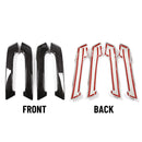 Door Handle Decoration Car Interior Door HandlesFor  Prado FJ150 150 10-18