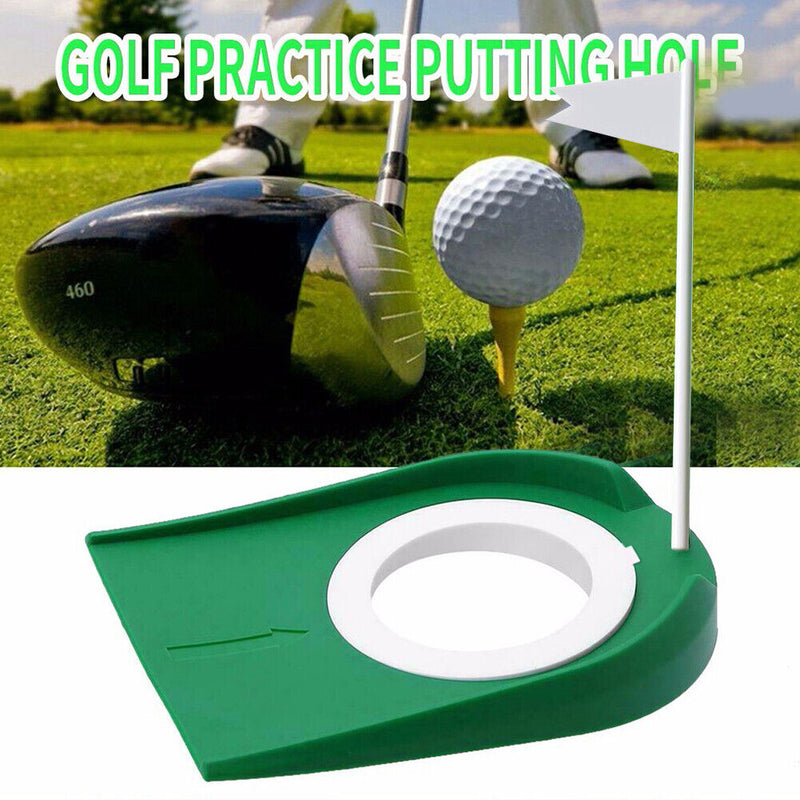 Plastic Putter Plate Foldable Golf Exercise Practice Push Rod for Children To