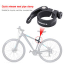 31.8/34.9mm Bike Quick Release Seat Post Clamp Fixed Gear Saddle Seat Tube Clip