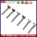 6pcs Zinc Alloy Compensated Saddles for Telecaster Electric Guitar Bridge