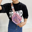 Chest Bag Women PVC Transparent Bum Fanny Packs Phone Pouch Travel Sport Purse