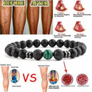 Simple Stone Beads Balance Bracelet Couple Bangle Health Care Jewelry (D) Newly