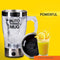 350ml Stainless Steel Electric Automatic Self Stirring Mug Coffee Milk Cup Newly