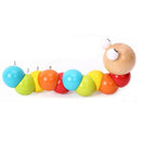 Colorful Worm Wooden Puzzles Baby Training Fingers Early Educational Toys Newly