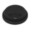Silicone Insulation Anti-Dust Cup Cover Tea Coffee Sealing Lid Cap(Black)