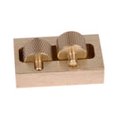 1 Set Carving Tools Pure Copper Leather Craft Leather Edge Dye Oil Sewing DIY Ha