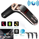 Wireless Bluetooth Car MP3 Player Radio FM Transmitter UK USB Sale Charger H2B0
