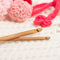 12-Size Bamboo Handle Crochet Hook Knit Weave Yarn Craft Knitting Needle