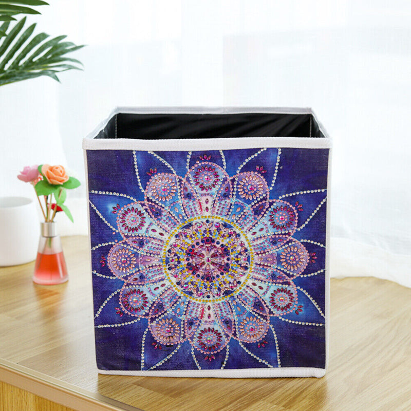 Storage Box Organizer DIY Diamond Painting Flower Folding Sundries? Container