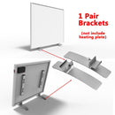 1Pair Bracket Infrared Heating Panel Stand Feet Portable Infrared Heater Stand~