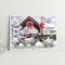 Frameless Oil Paint By Numbers DIY Snow Sheep Picture Craft Room Decoration Kit