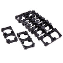 10Pcs 26650 2x Lithium Battery Triple Holder Bracket For Diy Battery Pack