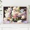 Flower Grass Vase Hand Painted Picture Kit Oil Painting By Numbers Set No Frame