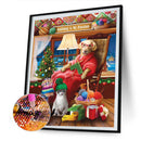 DIY Diamond Painting Kits Humanlike Animal Full Round Drill Wall Rhinestone G