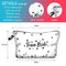 Women Gift Portable Bridal Shower Team Bride Cosmetic Bag Bridal Makeup Bags