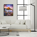 Painting By Number Mountain Scenery Coloring Picture Acrylic Paints Artwork Set