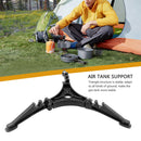Outdoor Camping Gas Holder Tank Foldable Canister Tripod Stand Base Bottle