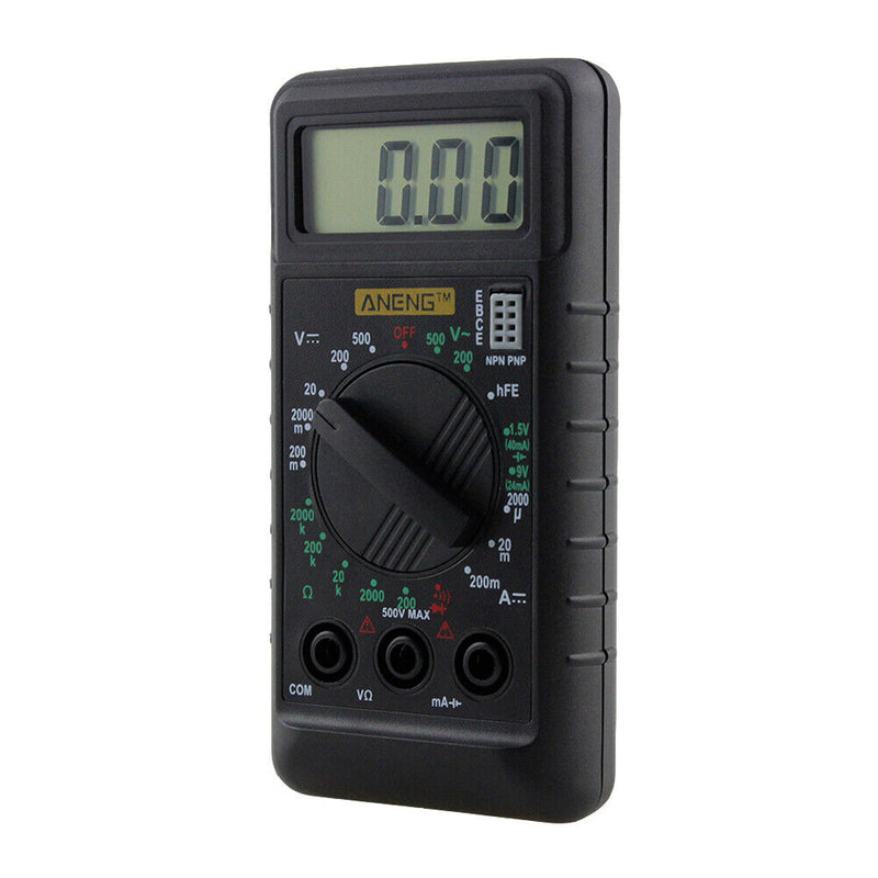 Mini Pocket DMM Digital Multi Meter OHM Test Voltmeter Ammeter with Buzzer