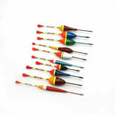 10x Fishing Float Set Buoy Bobber Vertical Buoy Fish Floats Fishing-Tackle J1M7