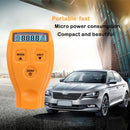 GM200 Thickness Gauge Coating Painting Tester Film Meter Measuring (Yellow)