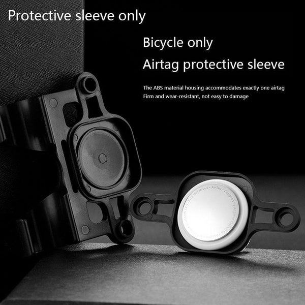 Black Cover Case For AirTag Tracker Precise Positioning Anti-Lost For Bike K5O8