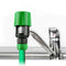 Kitchen Garden Hose Pipe Connectors Round Square Mixer Tap UK Hot Multi F2K4