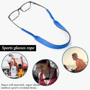 Eyeglasses Straps Sunglasses Lanyard Sports Anti Slip Cord Holder (Blue)