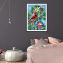 5D DIY Full Drill Diamond Painting Bird Cross Stitch Mosaic Craft Wall Arts Kit