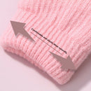 Accessories Kids Children Knitted Gloves Half Finger Mitten Mittens Flip Cover