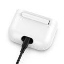 Silicone TWS Earphones Protective Cover for Sony WF-1000XM3 Case (White)