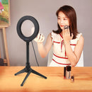 Ring Light Video Light Fill Light Tripod Stand Holder For YouTube Tik Tok