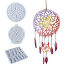 Dream Catcher Silicone Mold 3pcs Art Craft Ornament for Home Bedroom Decorati
