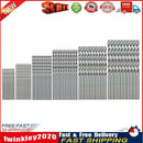 60pcs Drill Bits Straight Shank High Speed Steel Twist Drill Bits (White) Newly