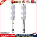 2pcs/Set Universal Impact Drivers Pipe Cleaning Nylon Brushes w/ Hex Shank Newly