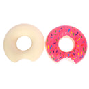 Inflatable Swimming Ring Pink Donut Design Beach Thickening Ring (70cm) Newly