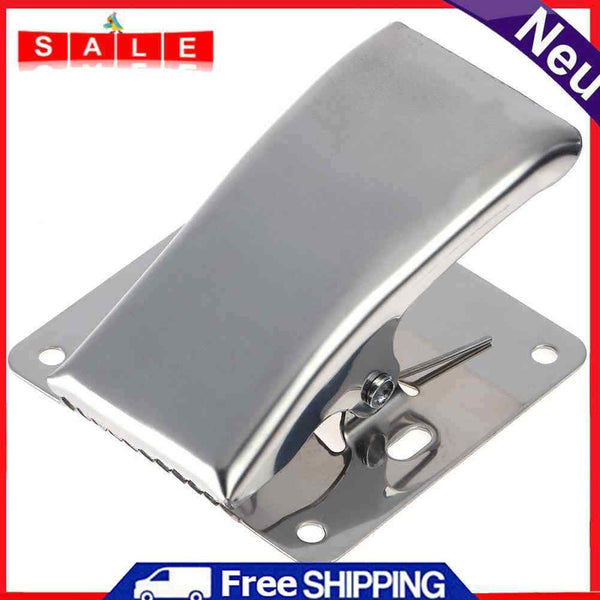 Stainless Steel Deep-jaw Fish Tail Clip Fish Cleaning Clamp with Mounting Base