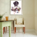 Butterfly Beauty Girl 5D Diamond DIY Painting Craft Kit Home Decor