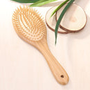Wood Bamboo Anti-static Hair Vent Brushes Care Air Cushion Massage Comb (L)