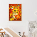 5D DIY Diamond Painting Kits Sunflower Pumpkin Full Square Drill Wall Decor Art