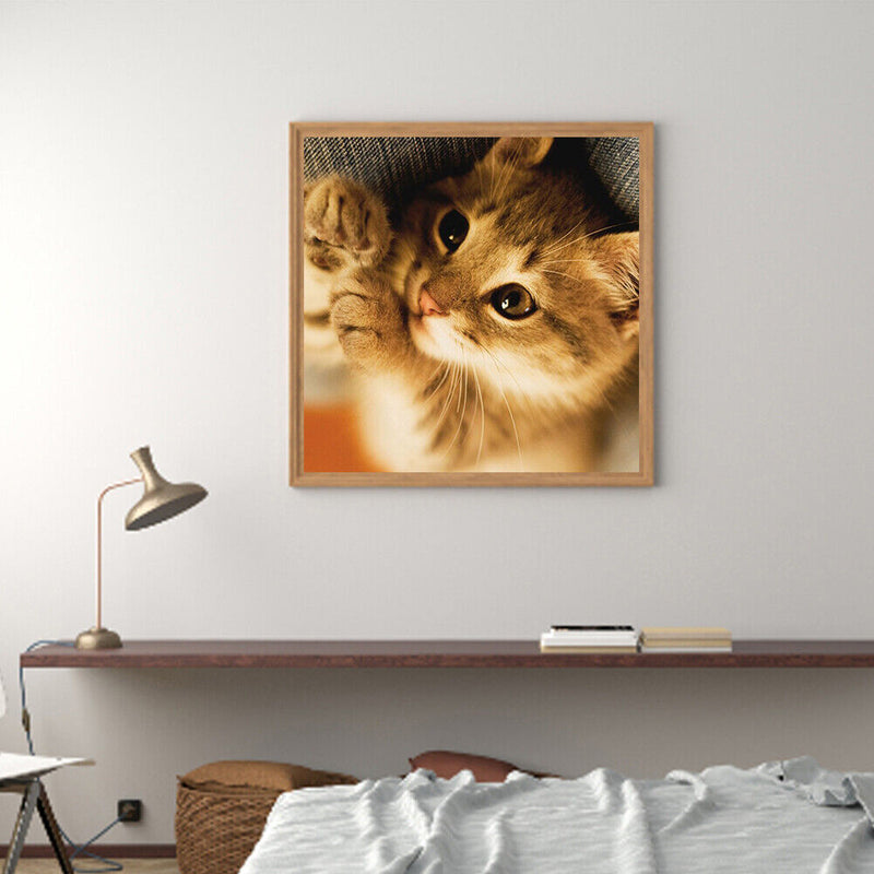 DIY Full Round Drill Diamond Painting 5D Lovely Animals Poster Kit (W902) Newly