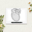 Rose Plate Metal Cutting Dies Die Cut Stencil Embossing V9I0 DIY Photo Z2G7