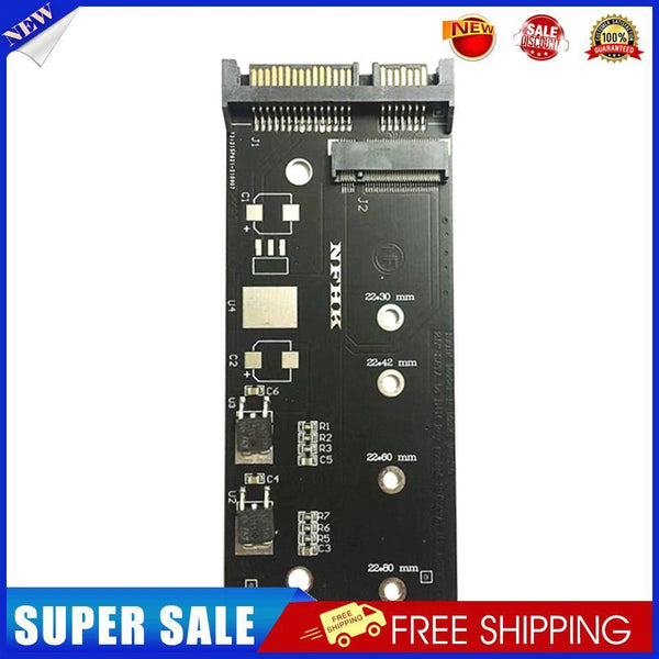 NGFF206 M.2 NGFF SATA SSD to SATA 7+15Pin Adapter Desktop Computer Card (A)