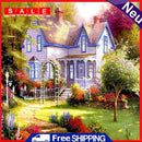 5D DIY Diamond Painting Kits Full Square Drill Garden Mosaic Picture Wall Decor