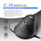 ZELOTES C-10 Gaming Mouse Upright Optical 10000 DPI Wired RGB LED Game Mice